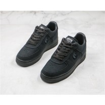 Stussy x Nike Air Force 1 Low Black Cool Shoes