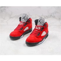 Nike Air Jordan 5 Retro Raging Bull Men's Varsity Red/Black Basketball Shoes DD0587-600
