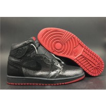 Nike Air Jordan 1 Retro High OG “SP Gina” Men's Black/Black-White-Varsity Red Basketball Shoes CD7071-001