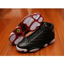 Nike Air Jordan 13 Retro Playoffs Men's Black/True Red-White Basketball Shoes