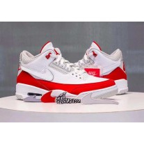 Nike Air Jordan 3 Retro Tinker "Air Max 1" Men's White/University Red-Neutral Grey Basketball Shoes CJ0939-100