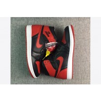 Men's Air Jordan 1 Retro Rare Air Banned Basketball Shoes Black/Red