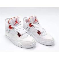 Really Air Jordan 4 Metallic Red Shoes