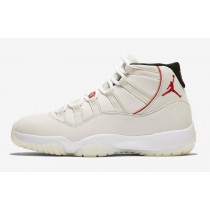 Nike Air Jordan 11 Retro Basketball Shoes Platinum Tint/Sail-University Red 378037-016