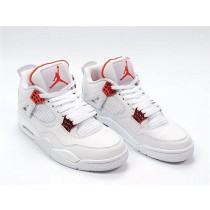 Really Air Jordan 4 Metallic Red Shoes