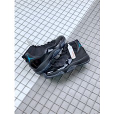 Nike Air Jordan 11 Retro Gamma Blue Black / Gamma Blue - Varsity Maize Basketball Shoes 378037-006