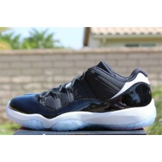Nike Air Jordan 11 Retro Low "INFRARED 23" Men's Black/Infrared 23-Pure Platinum Basketball Shoes 528895-023