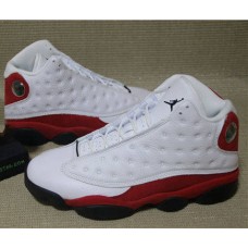 Nike Air Jordan 13 Retro Chicago Men's White/Black-Team Red Basketball Shoes 414571-122