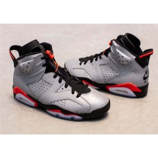 Nike Air Jordan 6 Retro "Reflective Bugs Bunny" Men's Reflect Silver/Infrared-Black Basketball Shoes CI4072-001