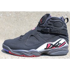 Nike Air Jordan 8 Retro "Playoffs" Men's Black/Varsity Red/White/Bright Concord Basketball Shoes 305381-061