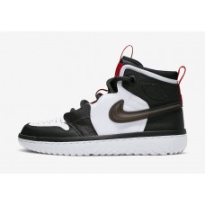 Men's Nike Air Jordan 1 Retro High React Basketball Shoes White/Black-Red AR5321-016