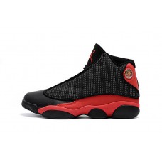 Men's Nike Air Jordan 13 "Bred" Basketball Shoes Black/University Red-White