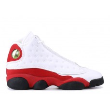 Men's Nike Air Jordan 13 Retro CHICAGO Basketball Shoes White/Black/Ture Red/Cool Grey 414574-122