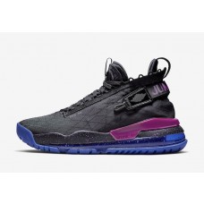 Men's Nike Air Jordan Proto Max 720 Basketball Shoes Black/Purple/Navy BQ6623-004