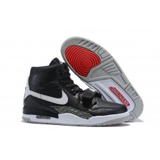 Men's Nike Air Jordan Legacy 312 Basketball Shoes Black/White AV3922-001