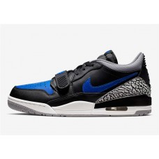 Men's Nike Air Jordan Legacy 312 Retro Low "Royal" Basketball Shoes Black/Grey/Royal Blue CD7069-041