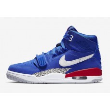 Men's Nike Air Jordan Legacy 312 "Pistons" Basketball Shoes Bright Blue/White-University Red AV3922-416