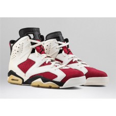 Air Jordan 6 Carmine Basketball Shoes
