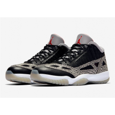 Air Jordan 11 IE Black Cement Basketball Shoes