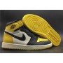 Nike Air Jordan 1 Retro "Yellow Toe" Men's Yellow/Black/White Basketball Shoes AR1020-700