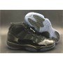 Nike Air Jordan 11 Retro "Cap And Gown" Men's Black/Black-Black Basketball Shoes 378037-005