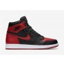 Men's Nike Air Jordan 1 Retro "Banned" Basketball Shoes Black/Varsity Red-White 555088-001
