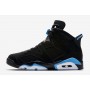 Men's Air Jordan 6 Retro “UNC” Basketball Shoes Black/University Blue 384664-006