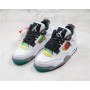 Cheap Air Jordan 4 Rasta White Green Shoes For Sale Online