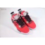 Nike Air Jordan 4 Retro Toro Bravo Men's Fire Red/White-Black-Cement Grey Basketball Shoes 308497-603